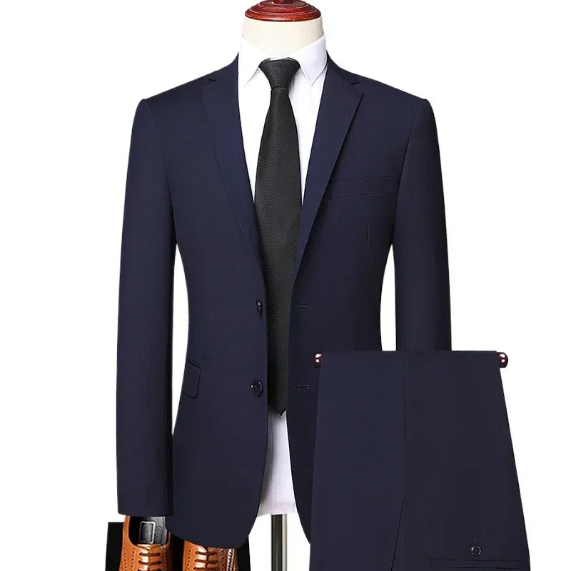 Halston Notch Lapel Suit