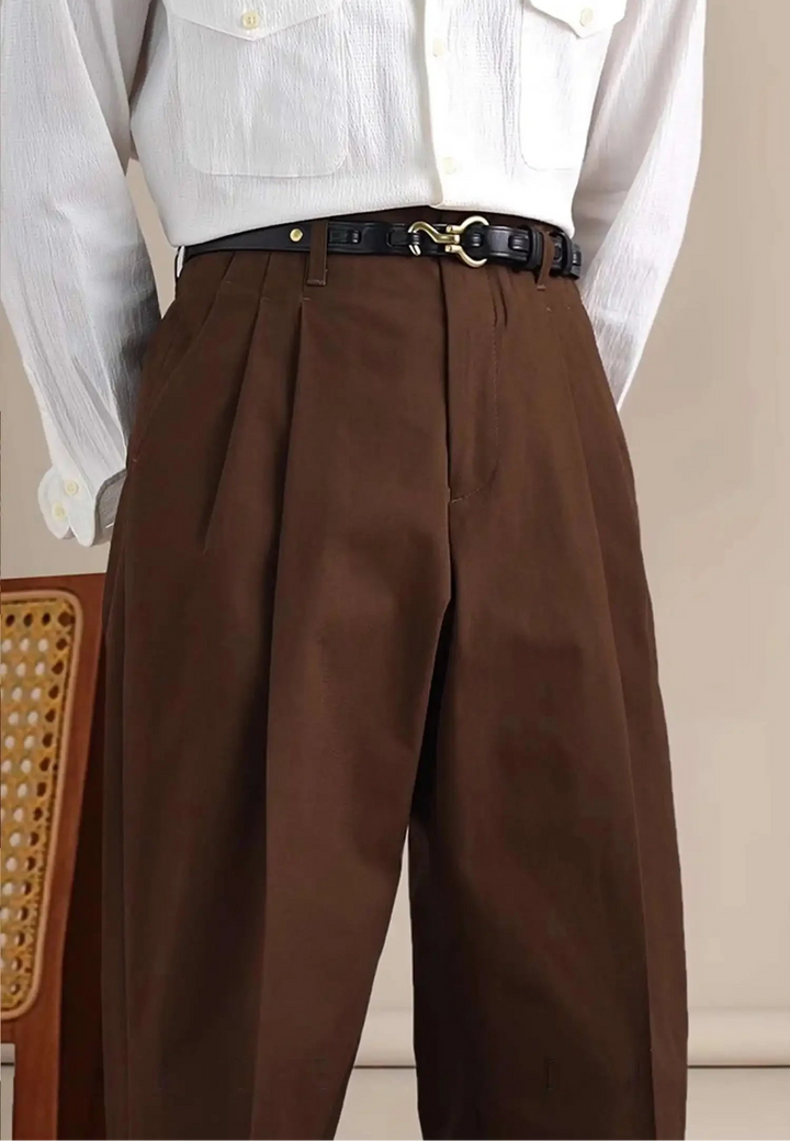 Savoy Pleated Trousers