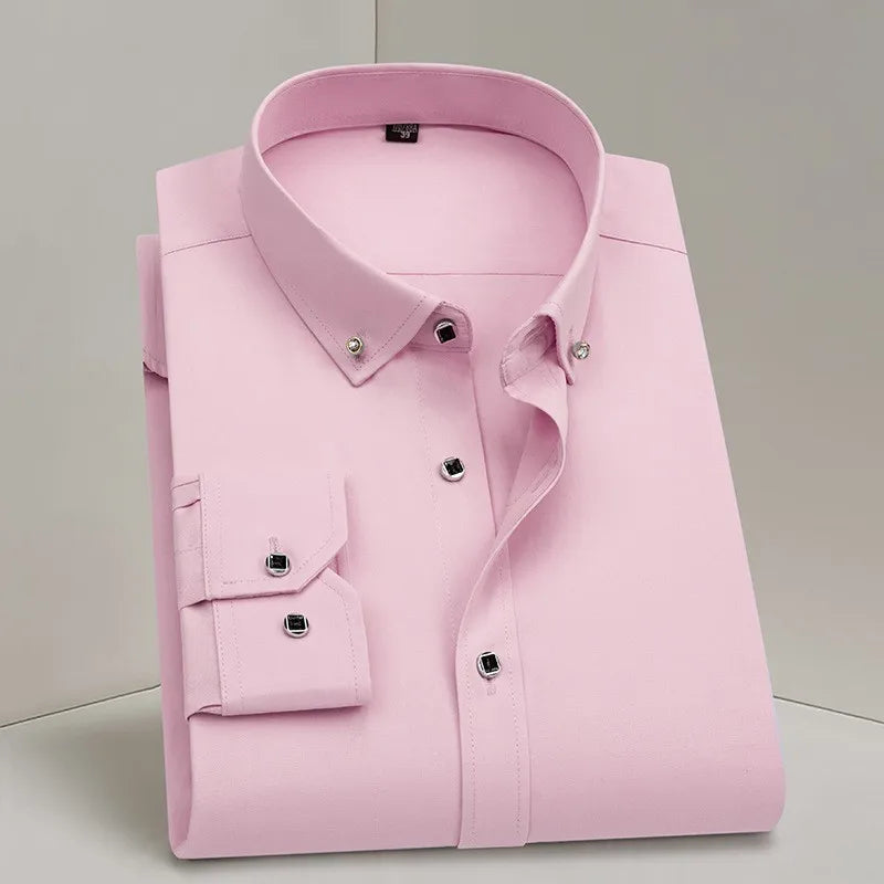 Crystalline Button Dress Shirt