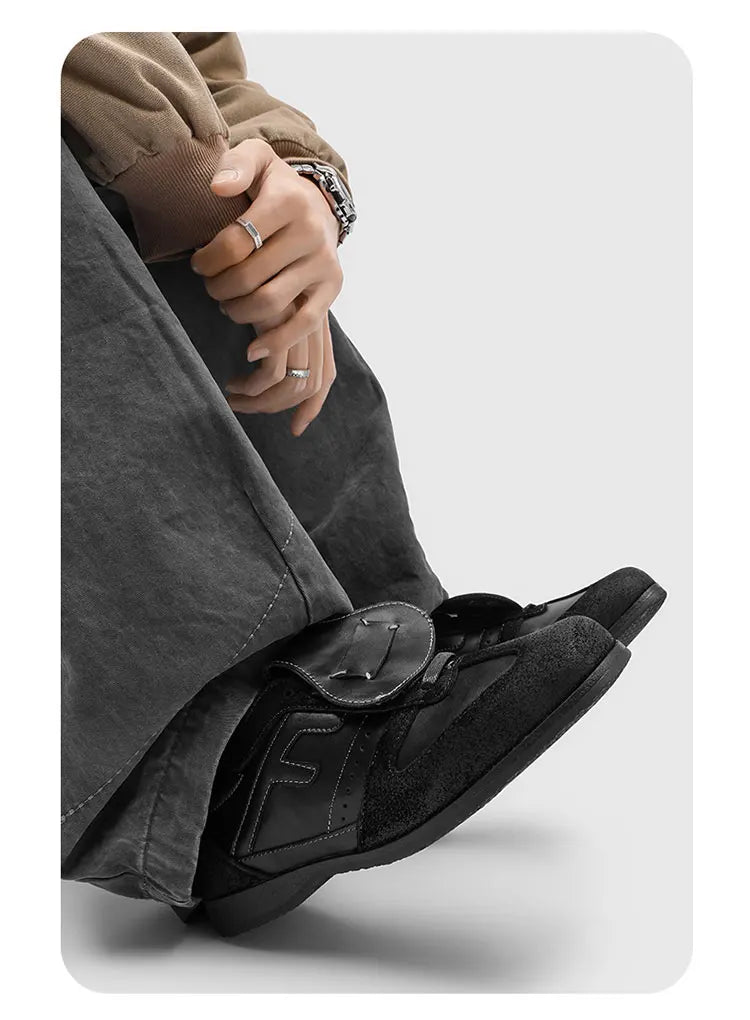 Flux Fold Leather Loafers