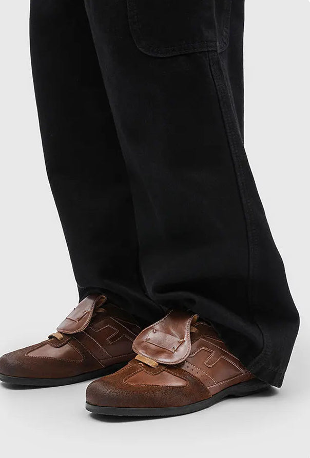 Flux Fold Leather Loafers
