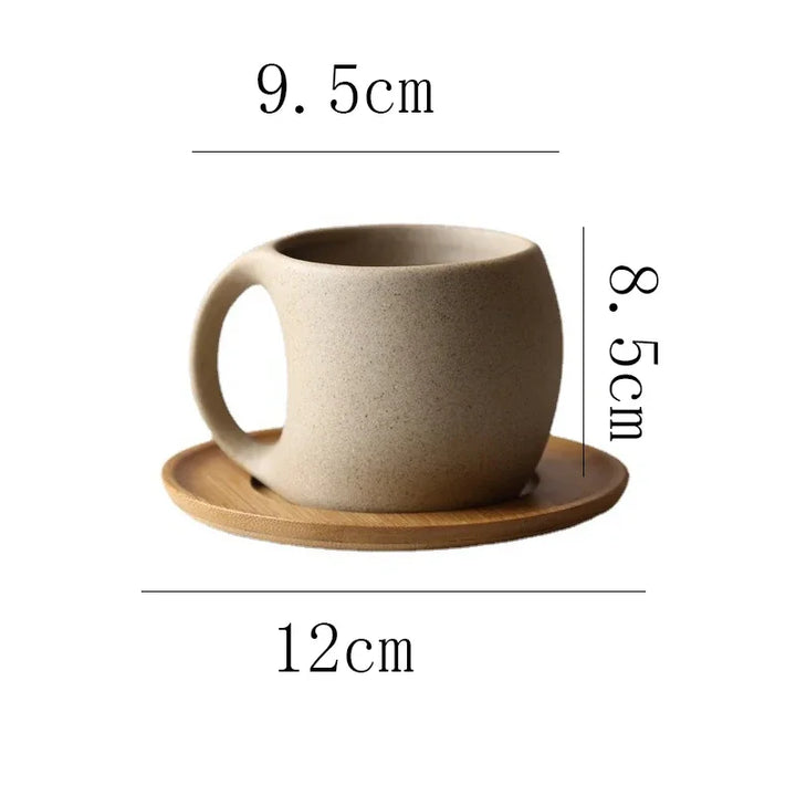 Earthen Ritual Cup & Saucer
