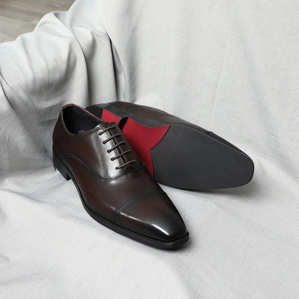 Lucido Cap-Toe Oxfords