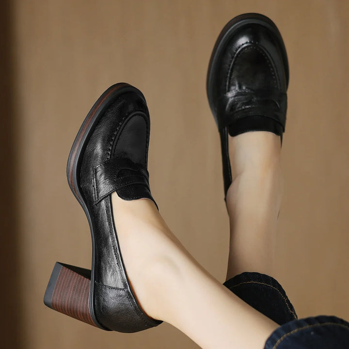 Marcella Pennyblock Loafers