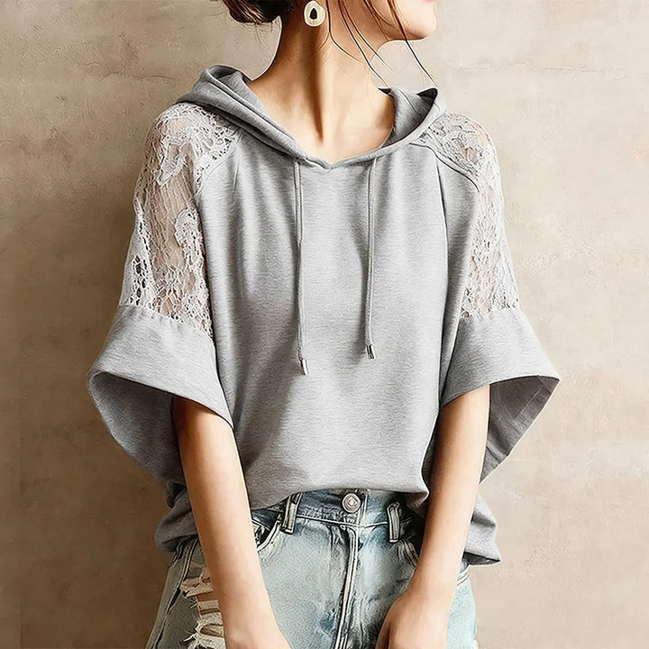 Evelina Lace Hoodie