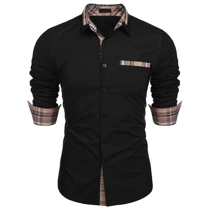 Tartan Cuff Dress Shirt