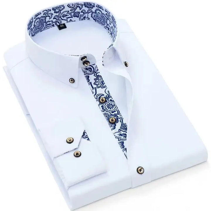 Porcellana Blue Willow Dress Shirt