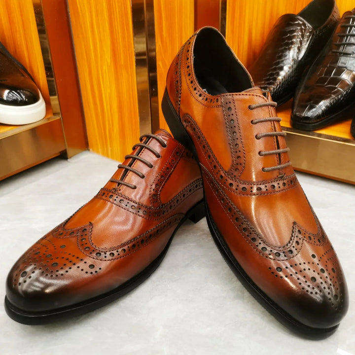 Alato Wingtip Brogue Oxfords