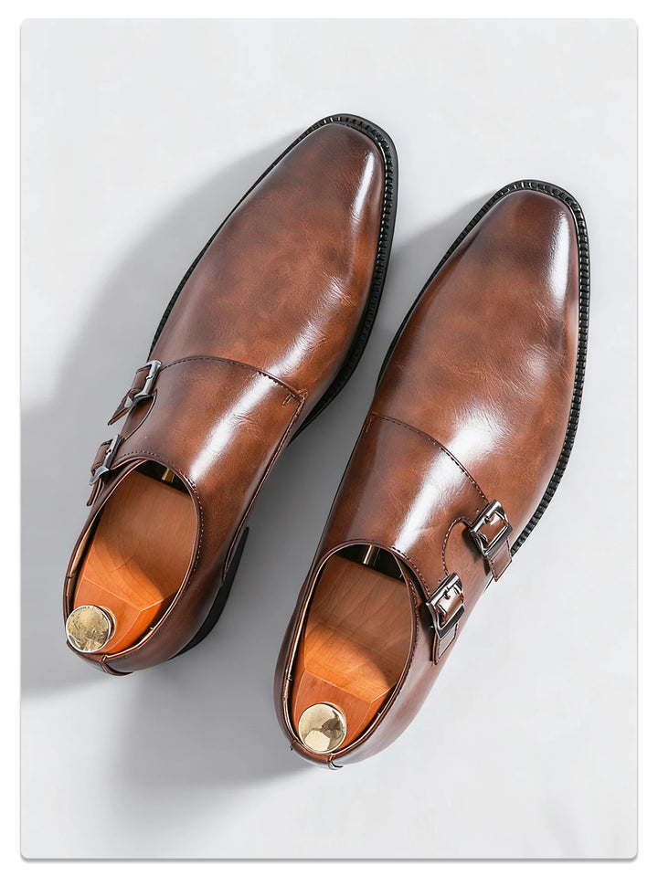 Abruzzo Double Monk Loafers