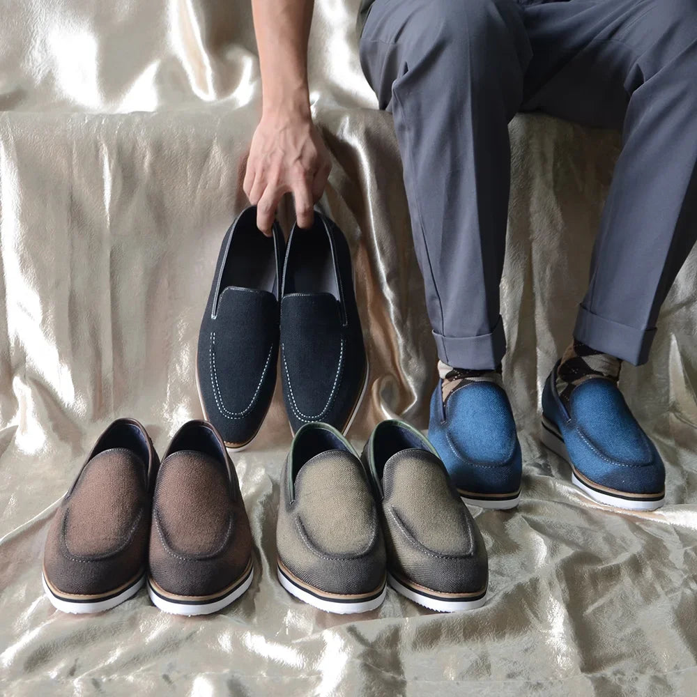 Venturo Leather Leisure Loafers