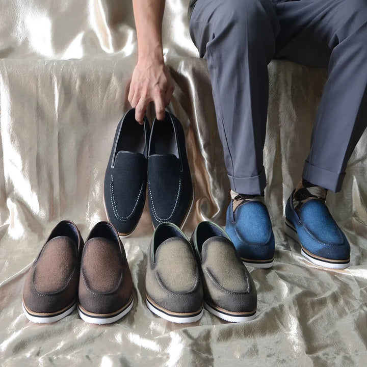 Venturo Leather Leisure Loafers