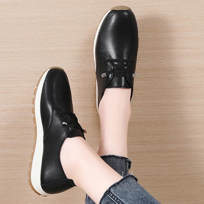 Mara Leather Sneakers