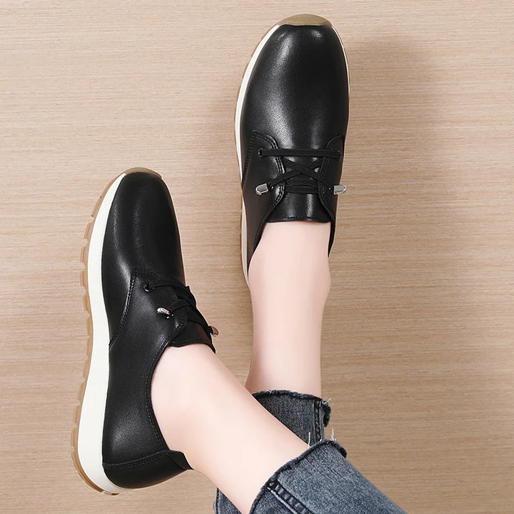Mara Leather Sneakers