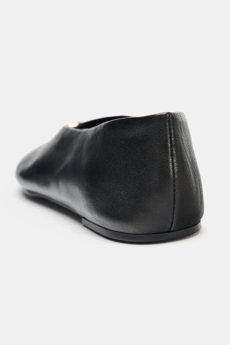 Delara Leather Flats