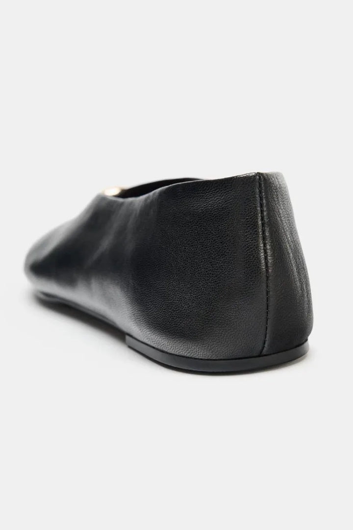 Delara Leather Flats