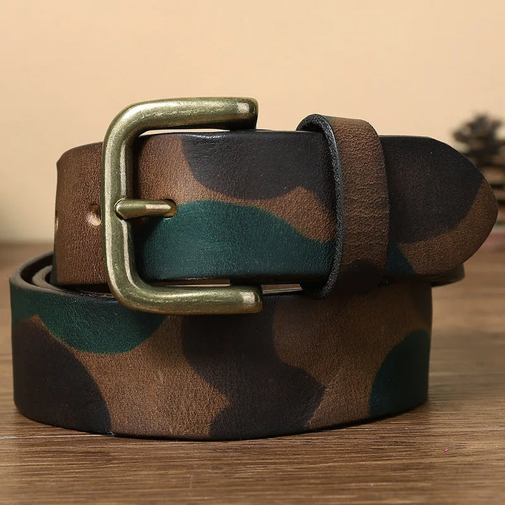 Outrider Camo Leather Belt