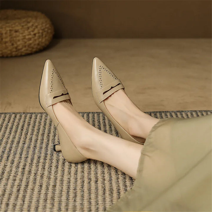 Loxley Penny Leather Pumps
