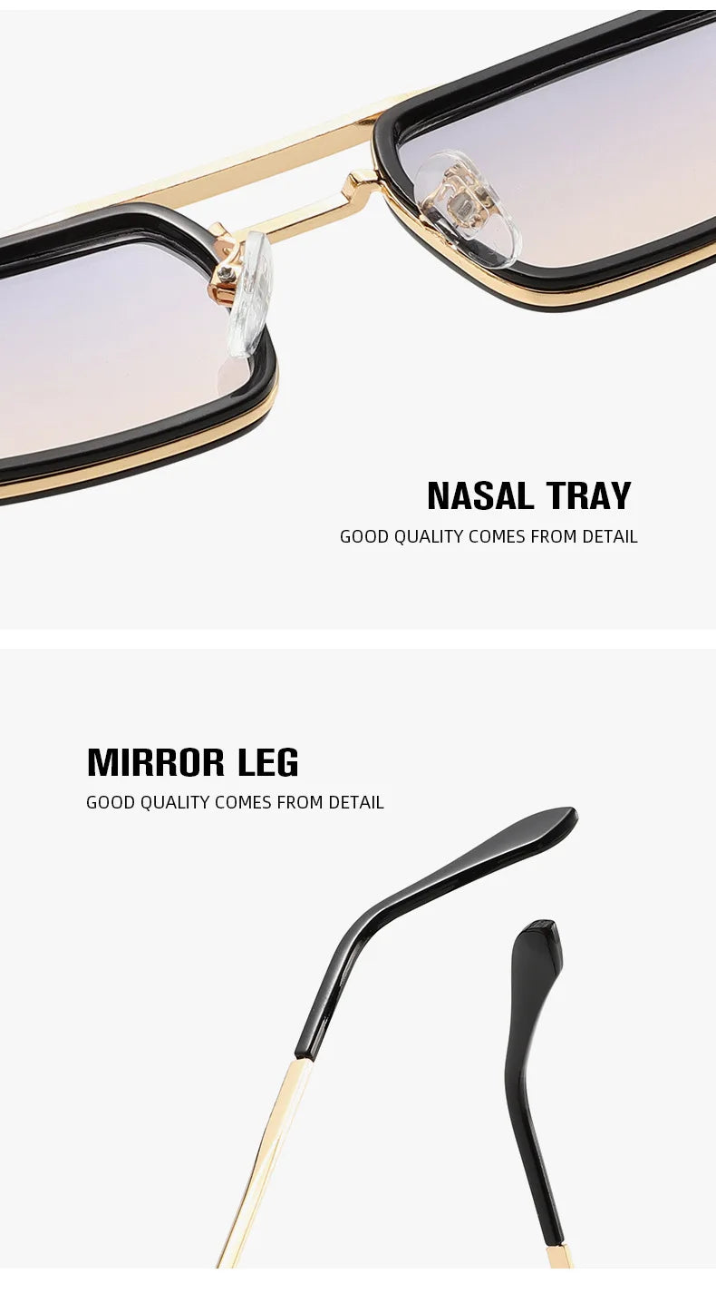 Rettangolo Double Bridge Sunglasses