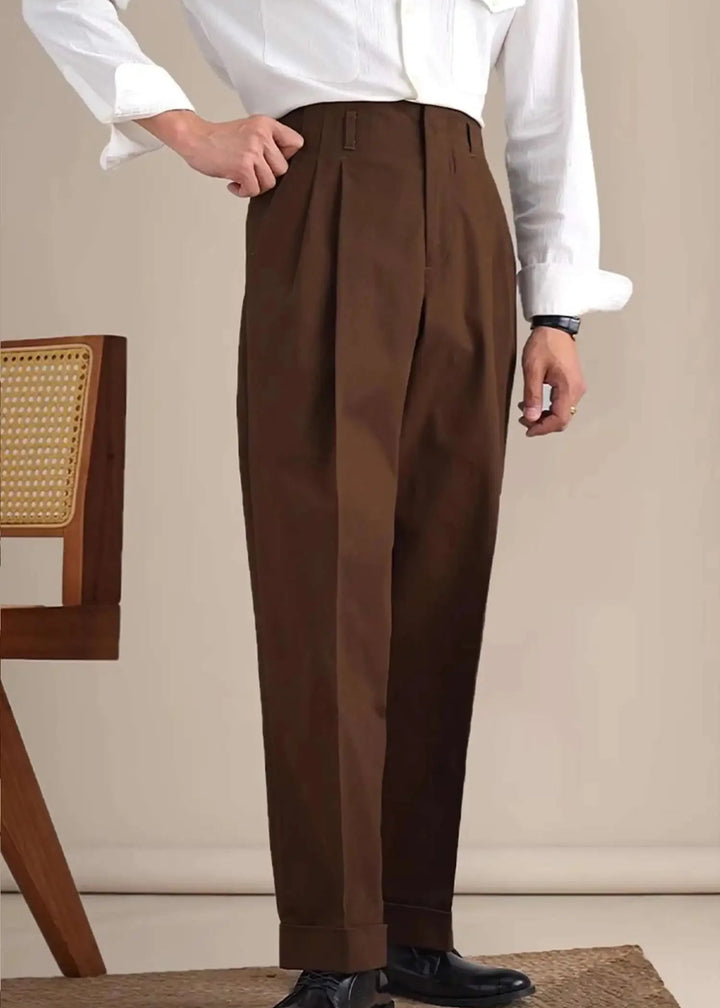 Savoy Pleated Trousers