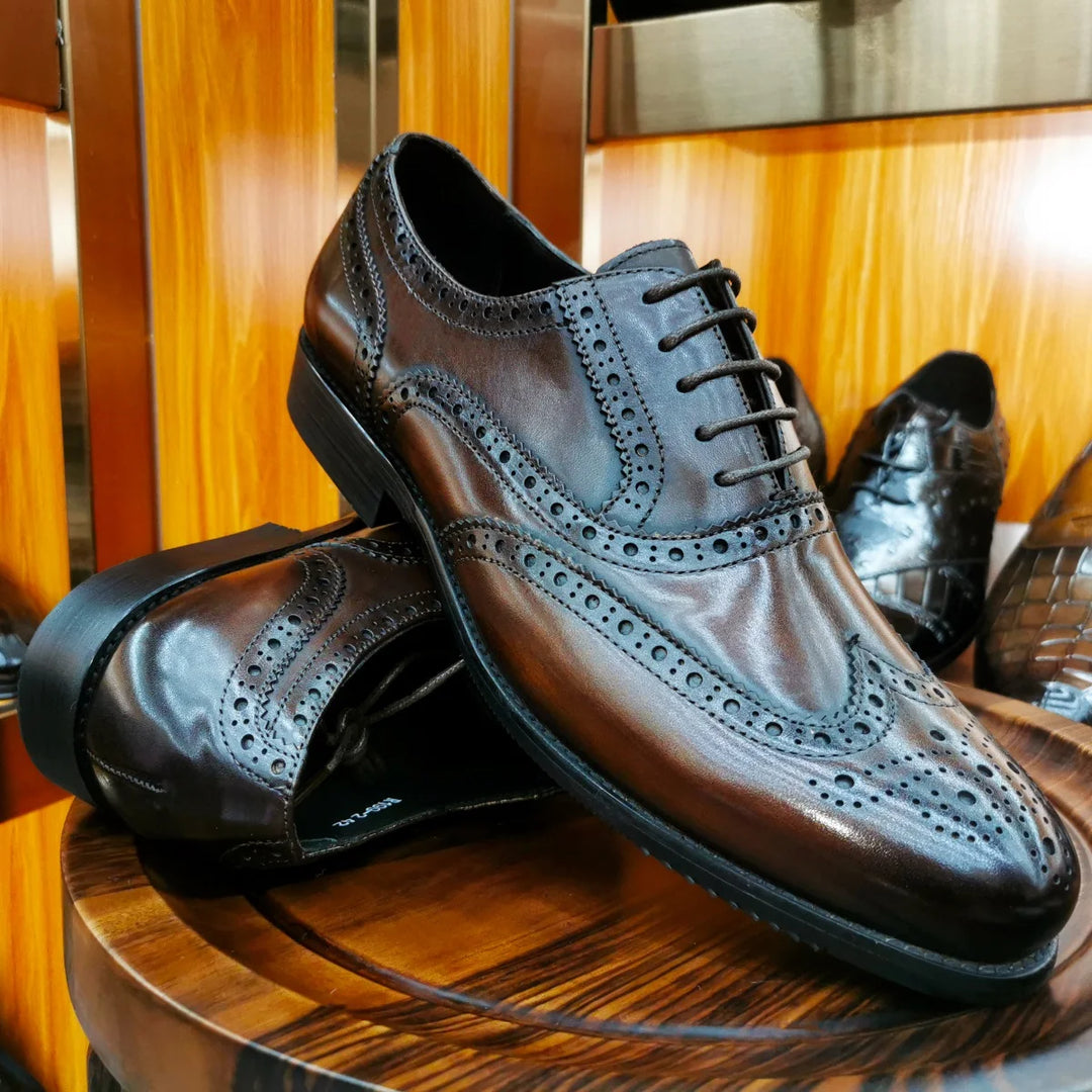 Alato Wingtip Brogue Oxfords