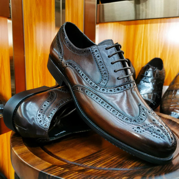 Alato Wingtip Brogue Oxfords