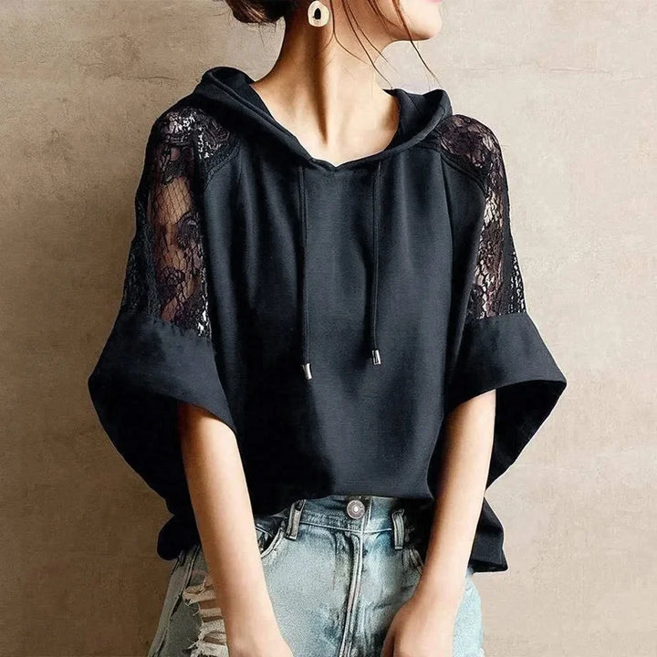Evelina Lace Hoodie