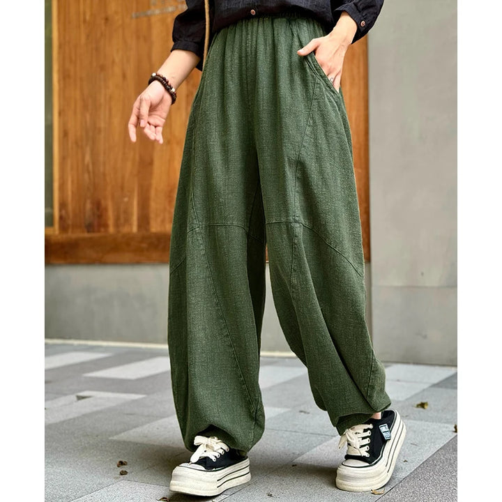 Linen Flow Trousers