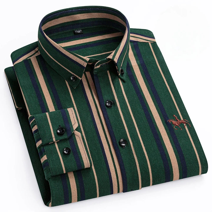 Caldwell Striped Oxford Shirt