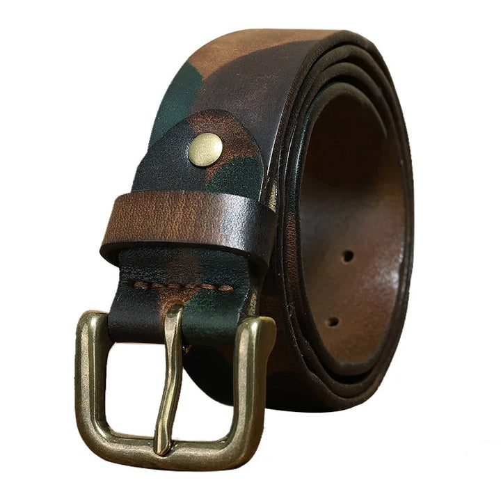 Outrider Camo Leather Belt