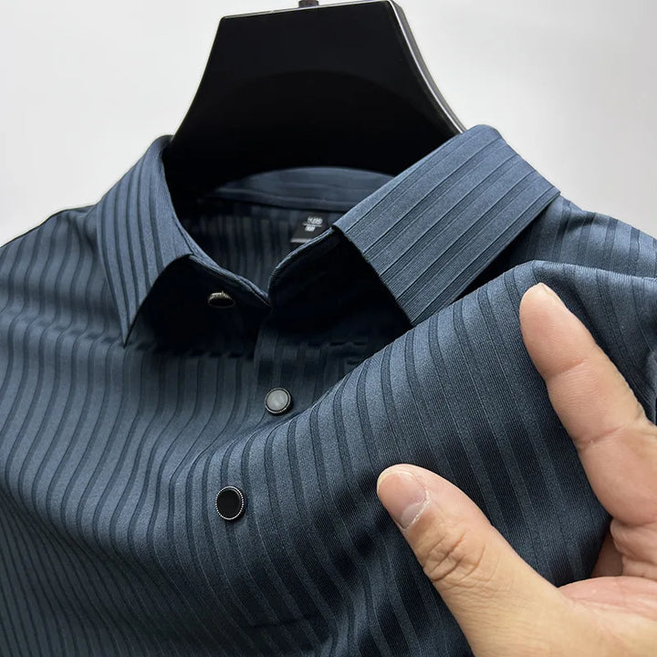 Silkflow Stripe Polo