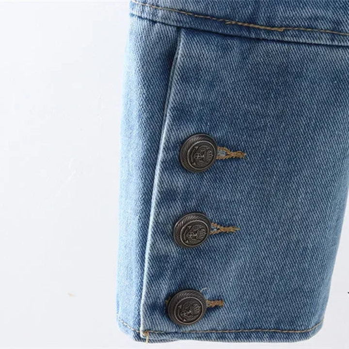 Cadence Cropped Denim Jacket