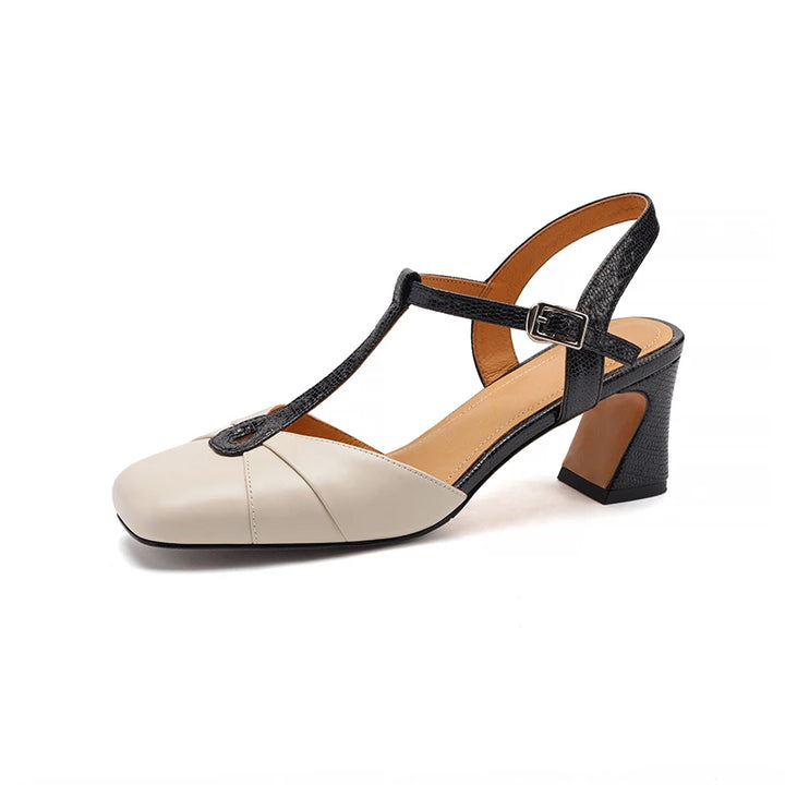 Anvera Leather heels