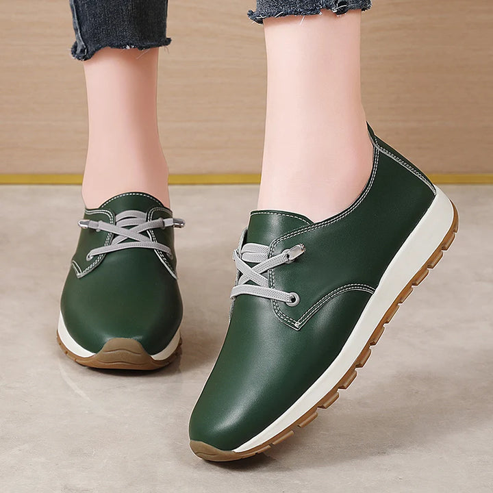 Mara Leather Sneakers