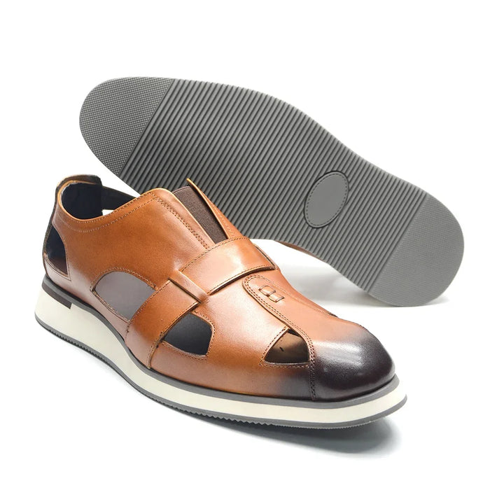 Marcello Fisherman Leather Sandals