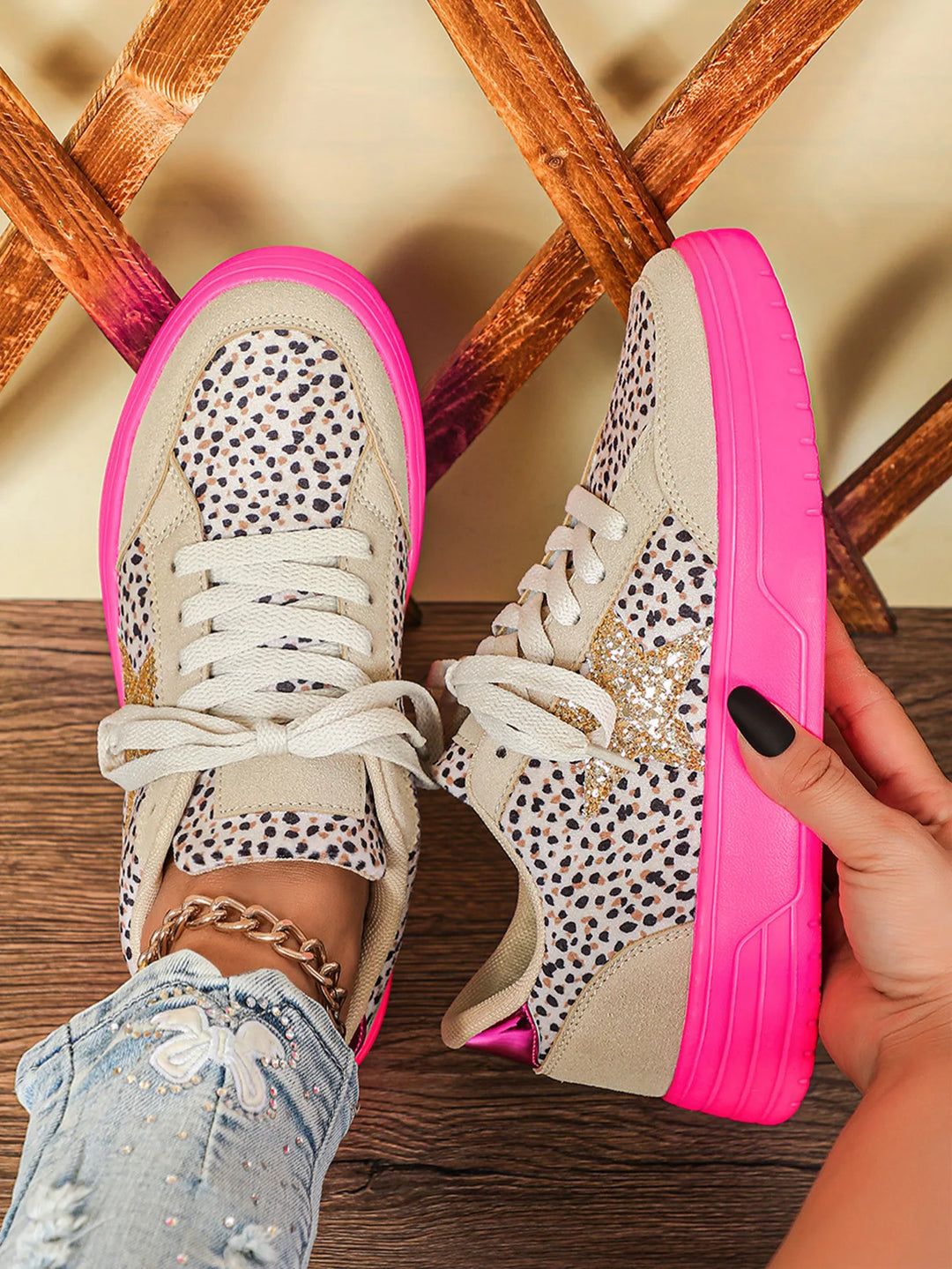 Wildstar Leopard Sneakers