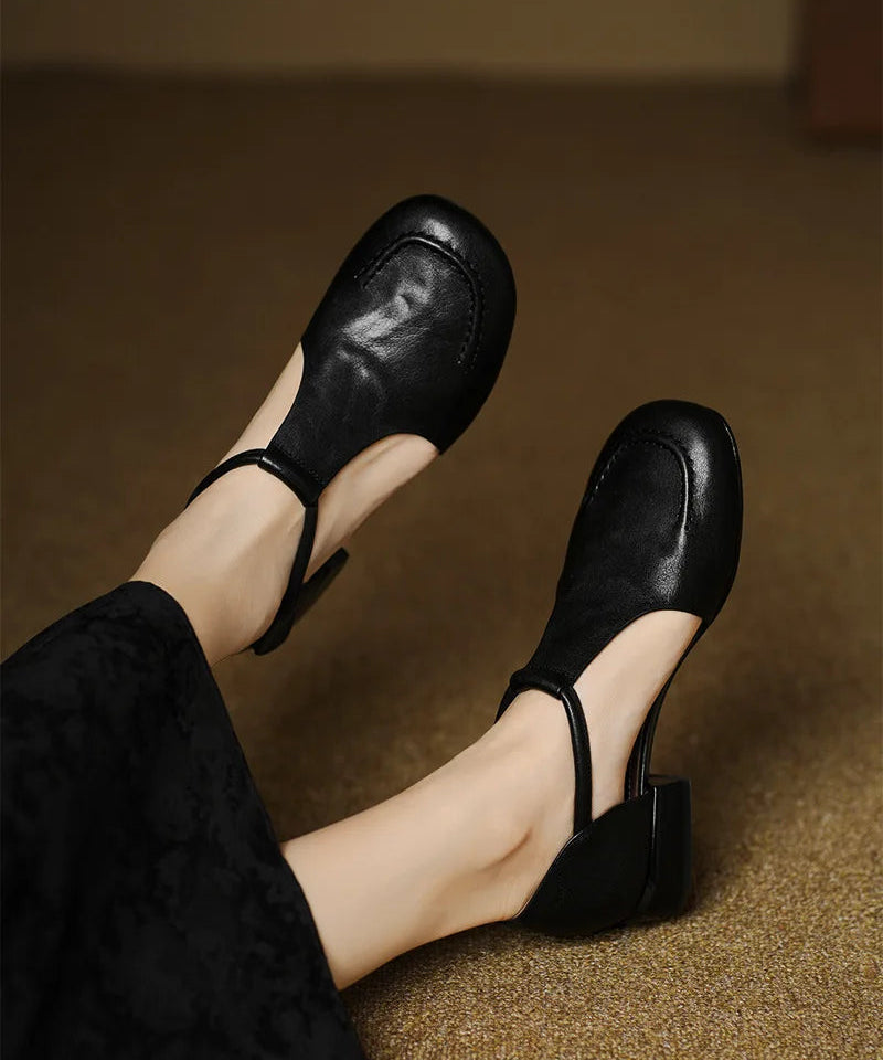 Minerva Leather Sandals