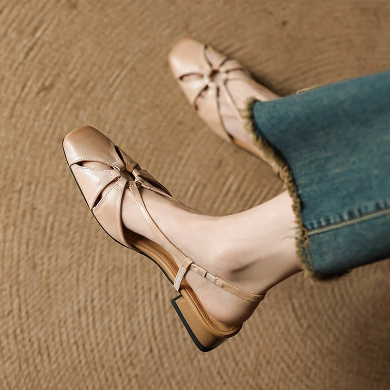 Sienna Cutout Slingbacks