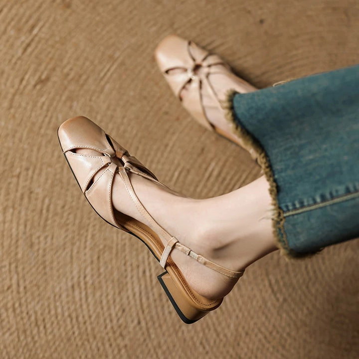 Sienna Cutout Slingbacks