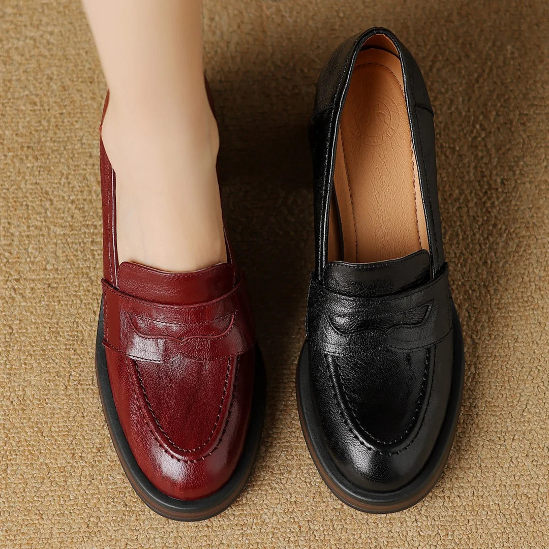 Marcella Pennyblock Loafers