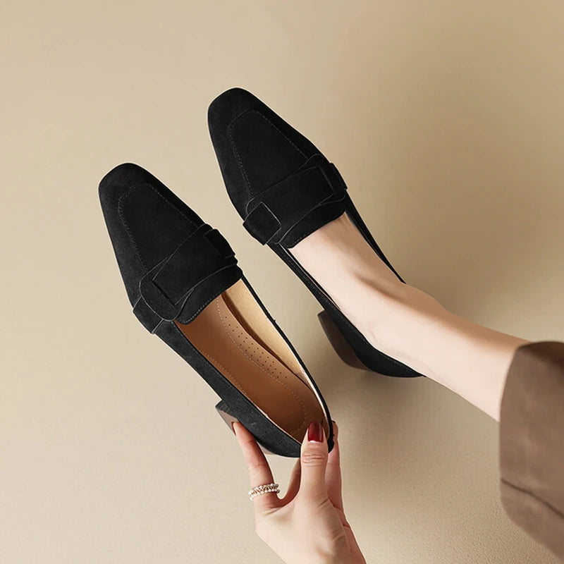Carmina Soft Suede Loafers