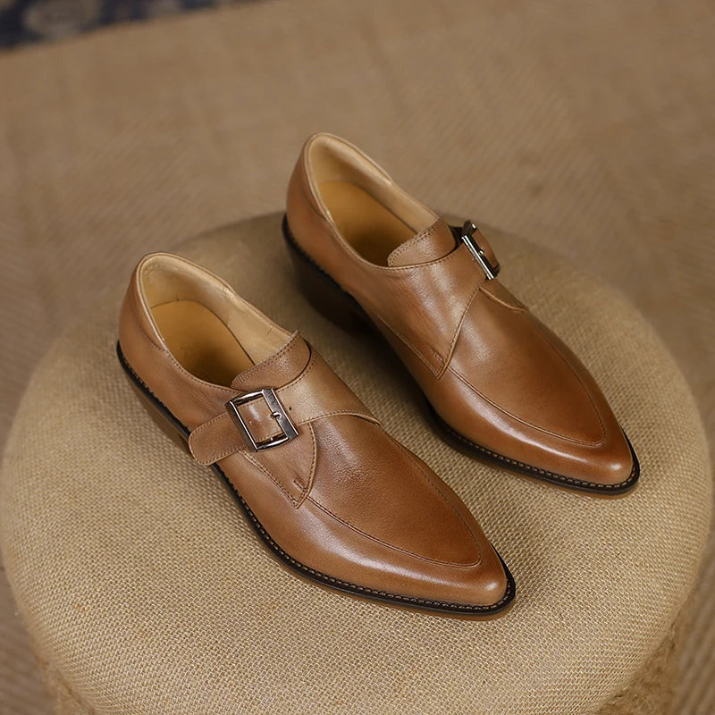 Vittoria Monk Strap Oxfords