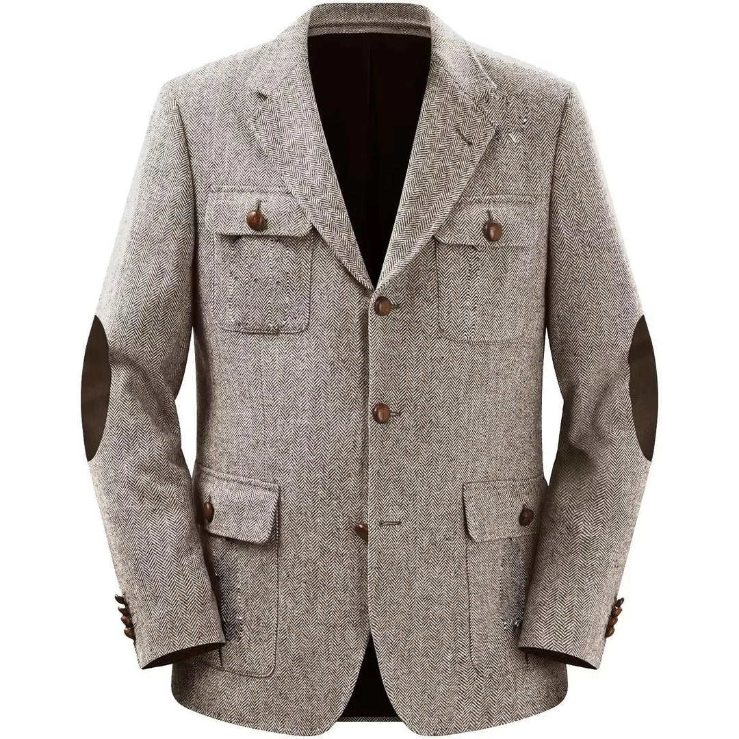 Bramwell Herringbone Blazer