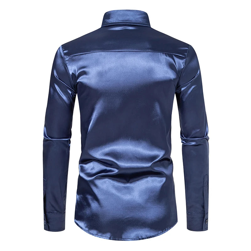 Lucente Satin Dress Shirt