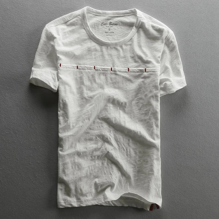 Sawtooth Cotton Tee