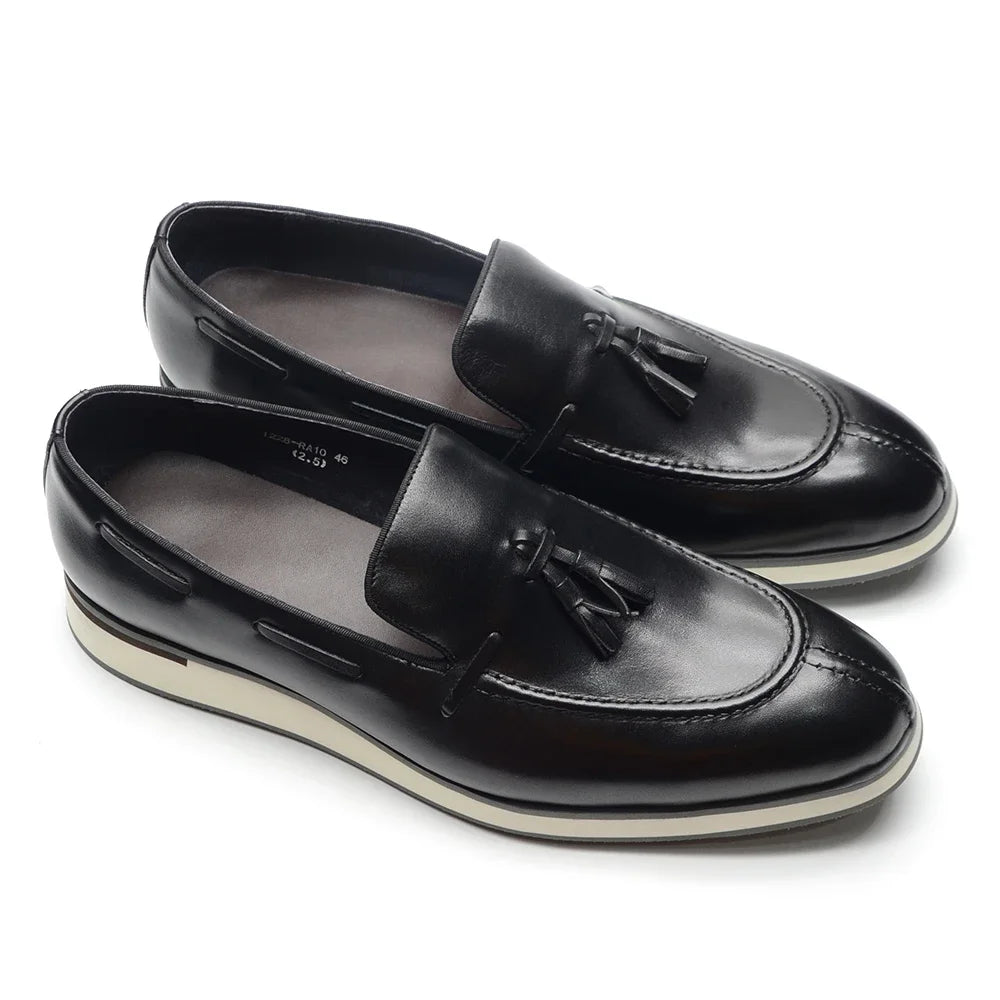 Tassetto Tassel Deck Loafers