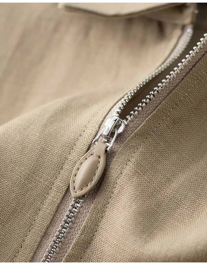 Halden Linen Zip Set
