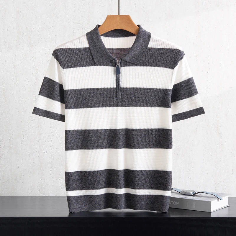 Lennox Stripe Polo