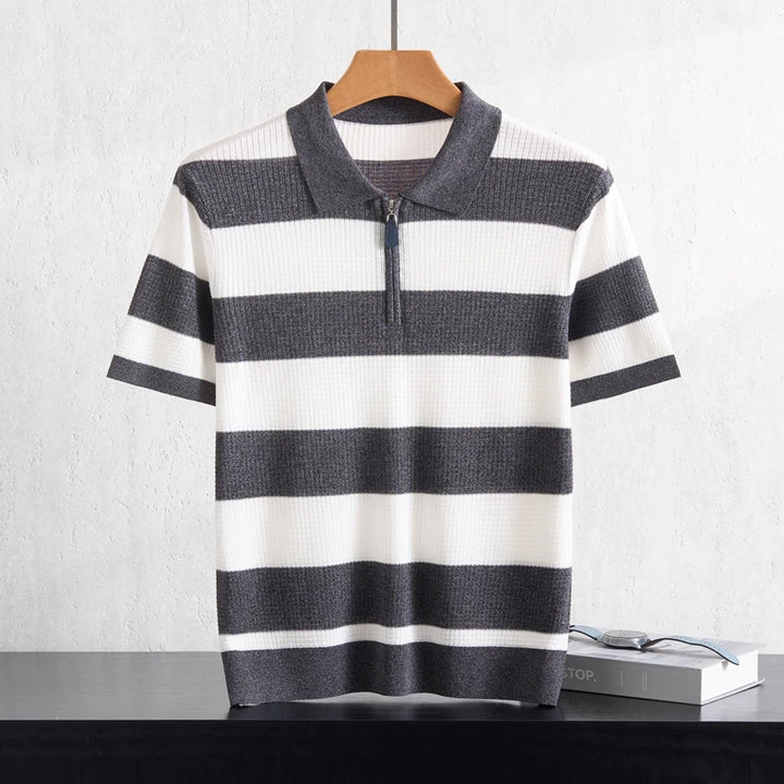 Lennox Stripe Polo