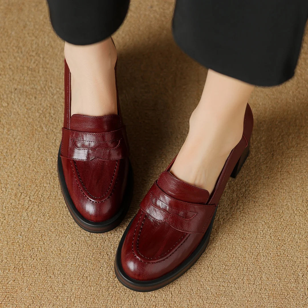 Marcella Pennyblock Loafers