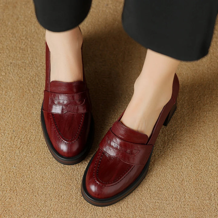 Marcella Pennyblock Loafers